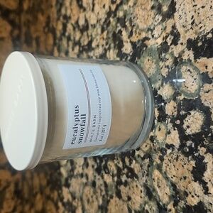 White Barn Eucalyptus Snowfall scented Single wick candle